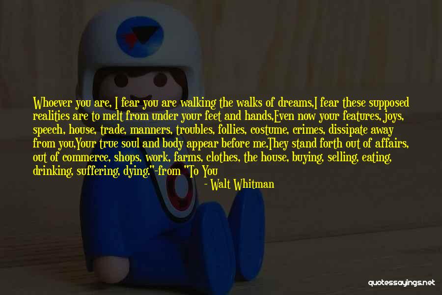 Tlu Athletics Quotes By Walt Whitman