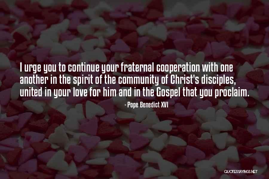 Tmeg Productions Quotes By Pope Benedict XVI Tmeg Productions Quotes By Pope Benedict XVI