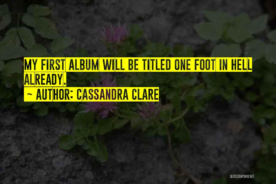 Tmi Quotes By Cassandra Clare