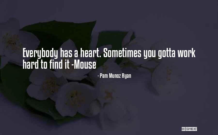 To A Mouse Quotes By Pam Munoz Ryan To A Mouse Quotes By Pam Munoz Ryan