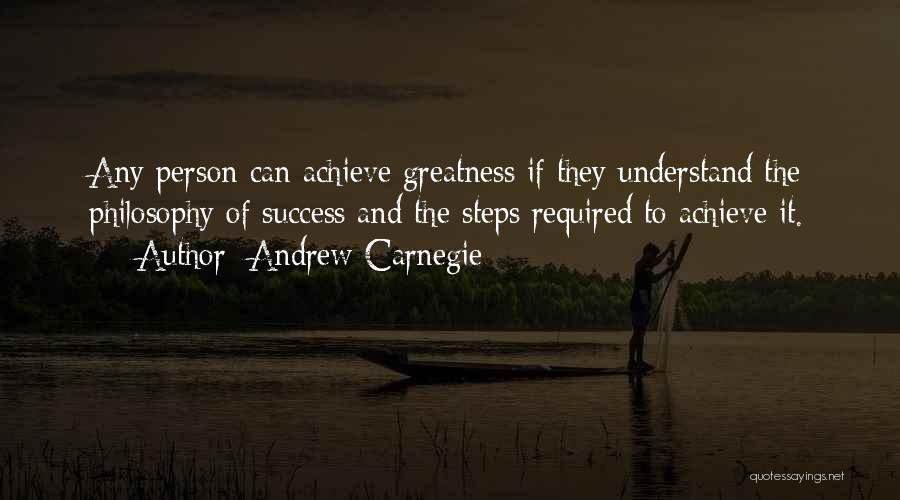 To Achieve Success Quotes By Andrew Carnegie