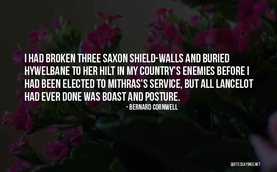 To All My Enemies Quotes By Bernard Cornwell