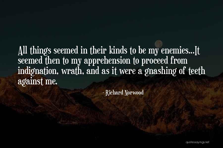 To All My Enemies Quotes By Richard Norwood