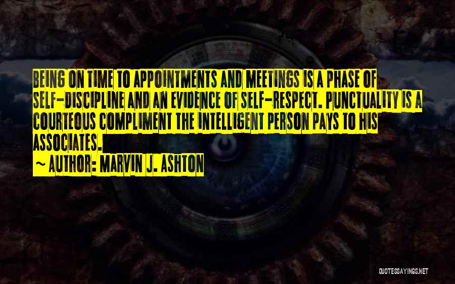 To Associates Quotes By Marvin J. Ashton