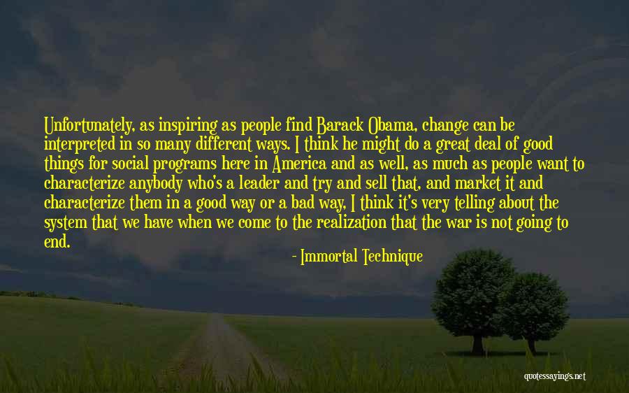To Be A Good Leader Quotes By Immortal Technique To Be A Good Leader Quotes By Immortal Technique