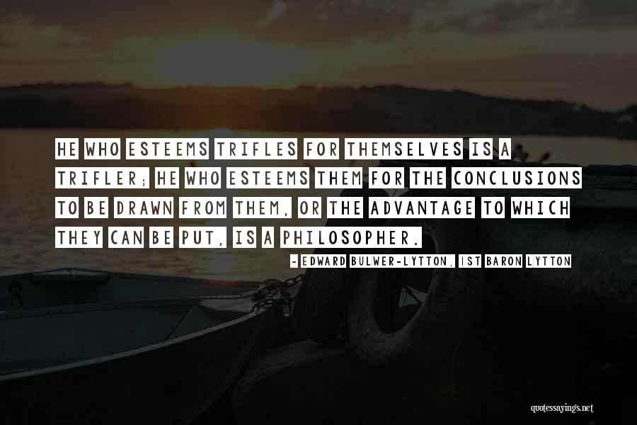 To Be A Philosopher Quotes By Edward Bulwer-Lytton, 1st Baron Lytton To Be A Philosopher Quotes By Edward Bulwer-Lytton, 1st Baron Lytton