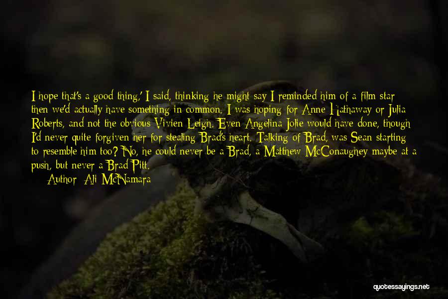 To Be Good At Something Quotes By Ali McNamara