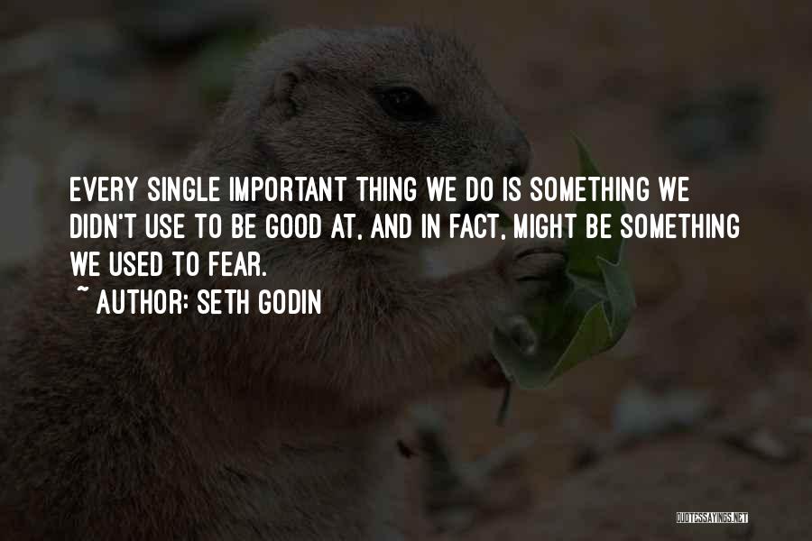 To Be Good At Something Quotes By Seth Godin