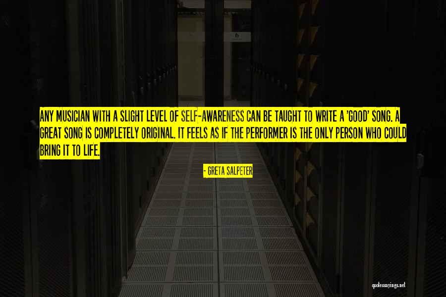 To Be Good Person Quotes By Greta Salpeter To Be Good Person Quotes By Greta Salpeter