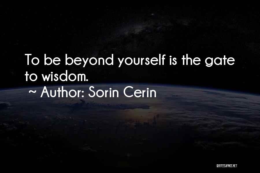 To Be Quotes By Sorin Cerin
