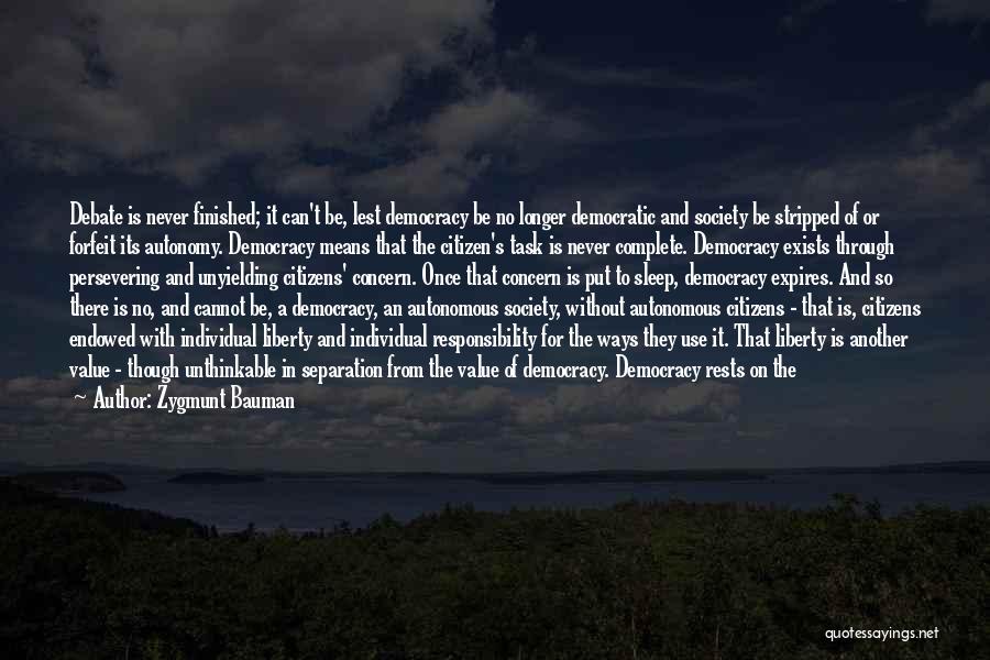 To Be Stripped Quotes By Zygmunt Bauman