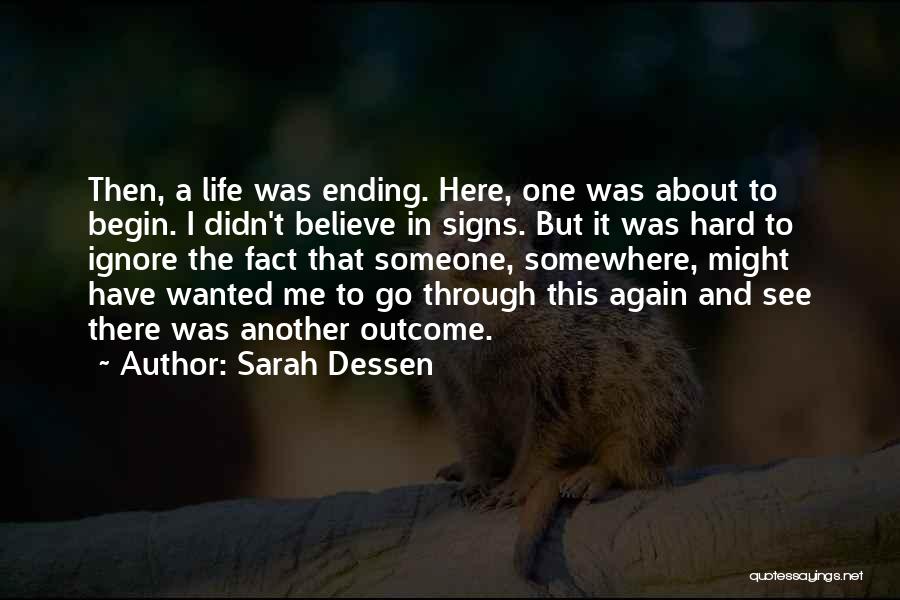 To Begin Again Quotes By Sarah Dessen