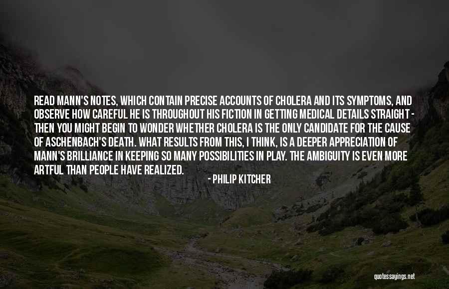 To Begin Quotes By Philip Kitcher