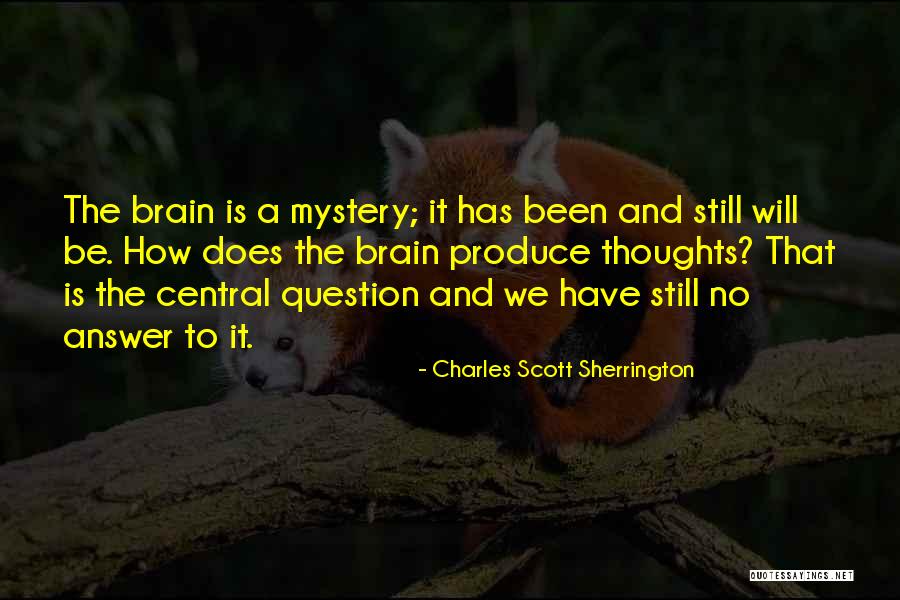To Brain Quotes By Charles Scott Sherrington To Brain Quotes By Charles Scott Sherrington
