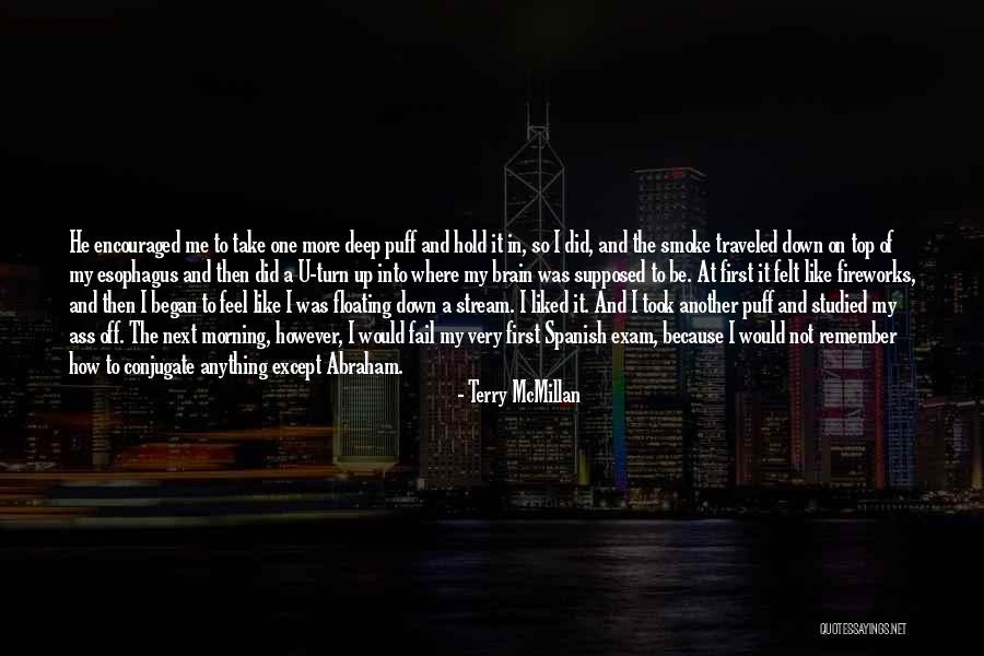 To Brain Quotes By Terry McMillan To Brain Quotes By Terry McMillan