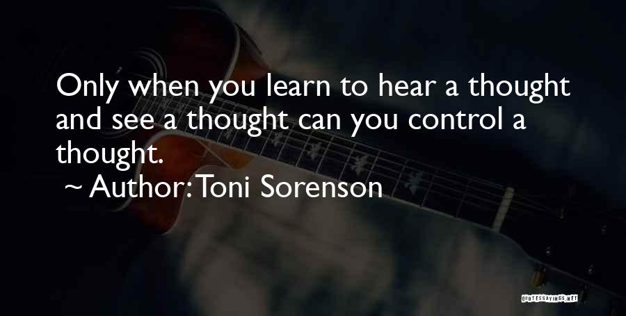 To Brain Quotes By Toni Sorenson