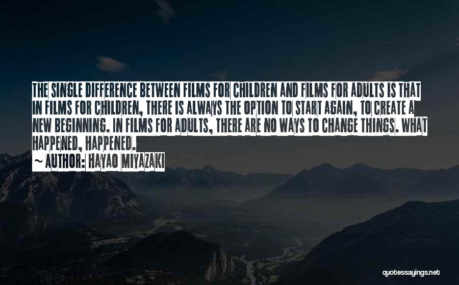 To Create Change Quotes By Hayao Miyazaki