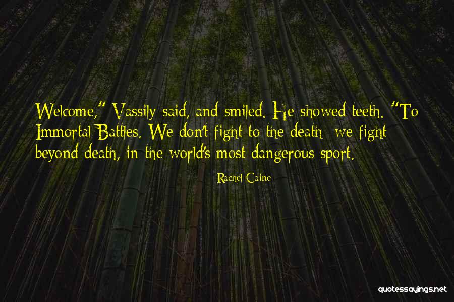 To Dakar Quotes By Rachel Caine To Dakar Quotes By Rachel Caine