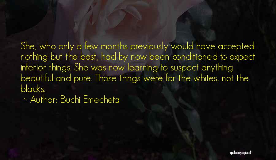 To Expect Nothing Quotes By Buchi Emecheta