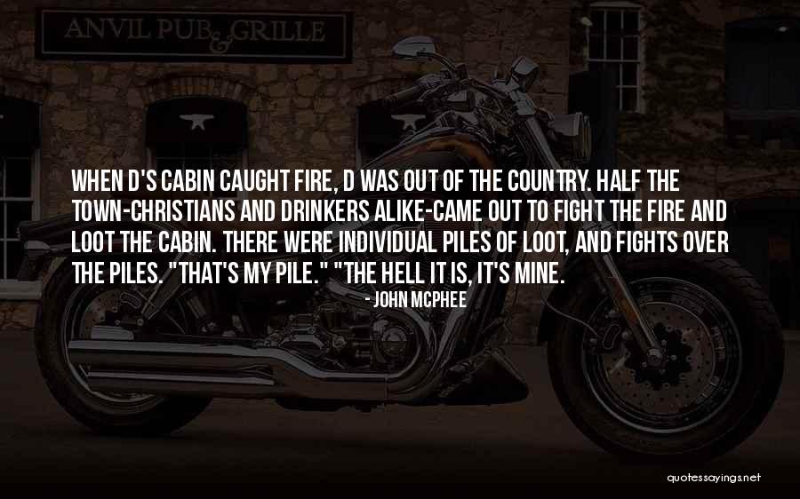 To Fight Quotes By John McPhee To Fight Quotes By John McPhee