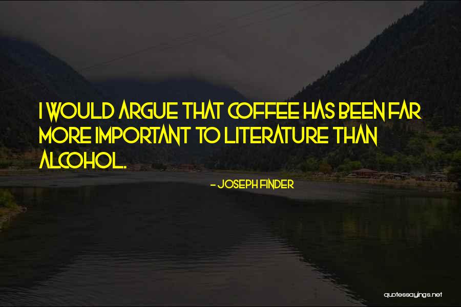 To Finder Quotes By Joseph Finder