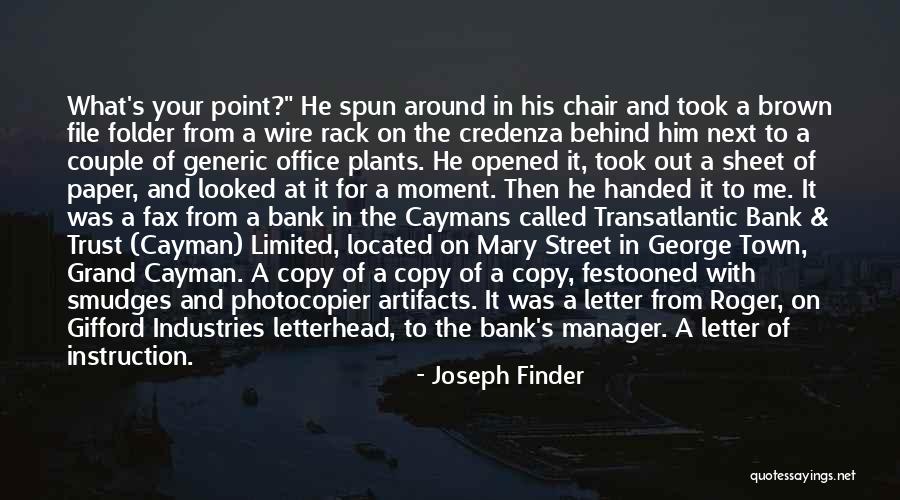 To Finder Quotes By Joseph Finder To Finder Quotes By Joseph Finder