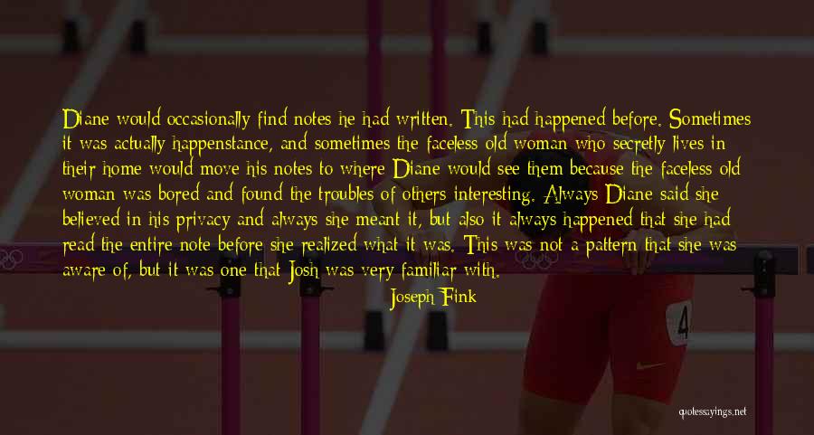 To Fink Quotes By Joseph Fink To Fink Quotes By Joseph Fink