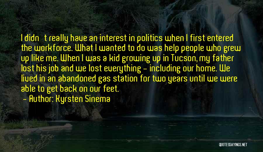 To Get Lost Quotes By Kyrsten Sinema