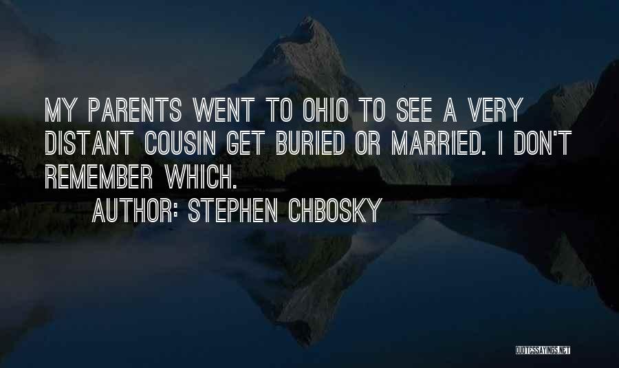 To Get Married Quotes By Stephen Chbosky