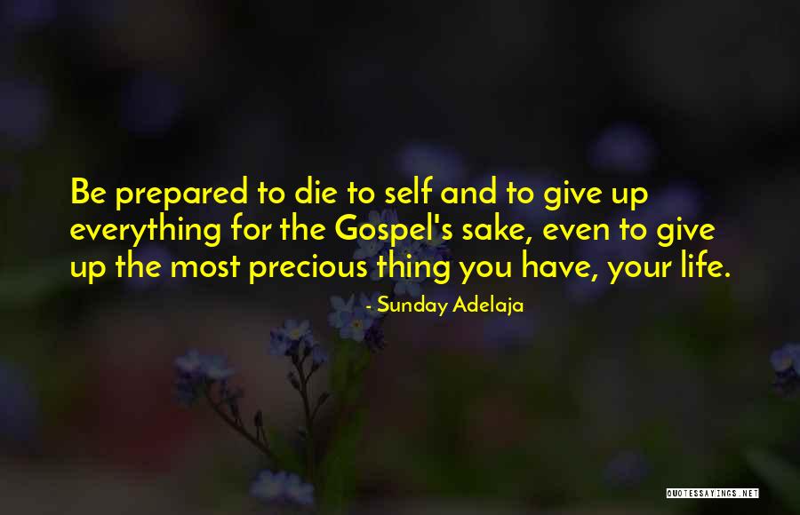 To Give Everything Quotes By Sunday Adelaja