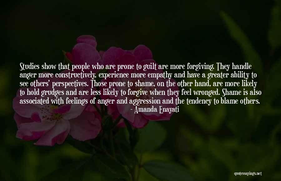 To Hold Grudges Quotes By Amanda Enayati