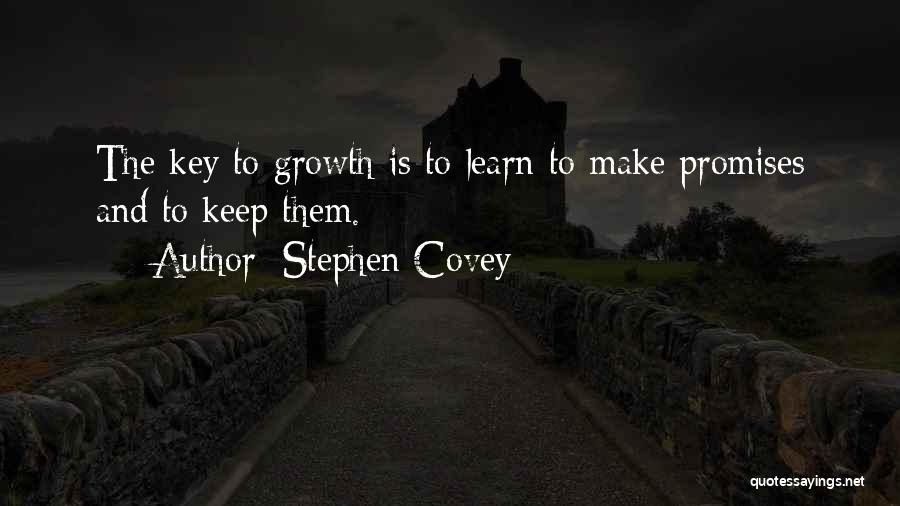 To Keep Promise Quotes By Stephen Covey
