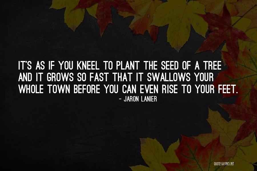 To Kneel Past Quotes By Jaron Lanier To Kneel Past Quotes By Jaron Lanier