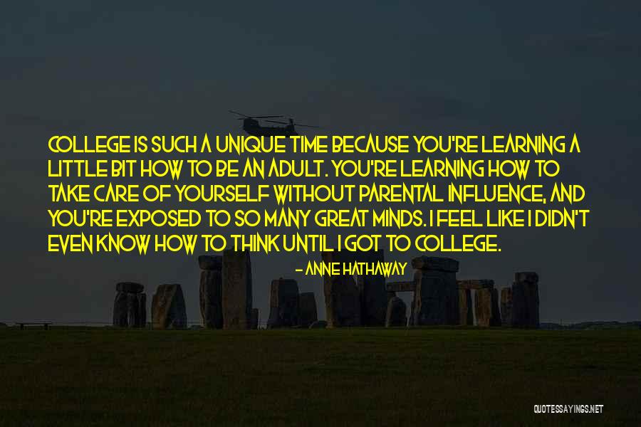 To Know Yourself Quotes By Anne Hathaway To Know Yourself Quotes By Anne Hathaway