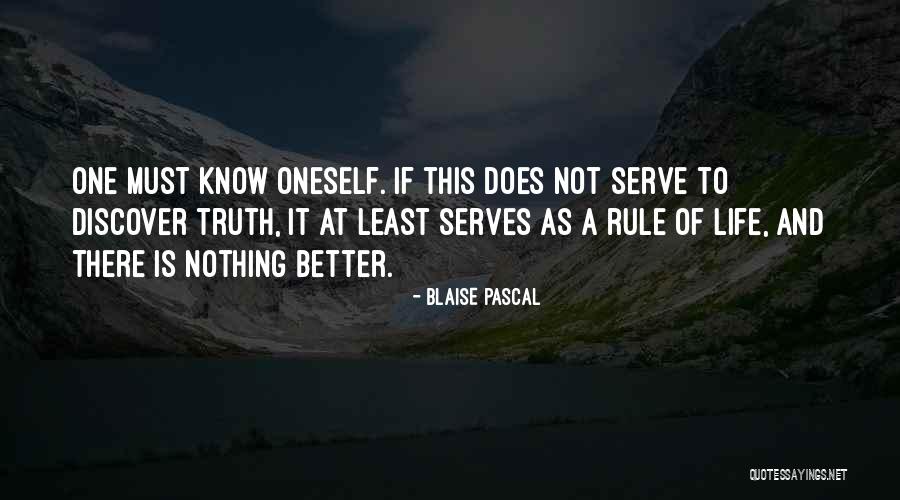 To Know Yourself Quotes By Blaise Pascal To Know Yourself Quotes By Blaise Pascal