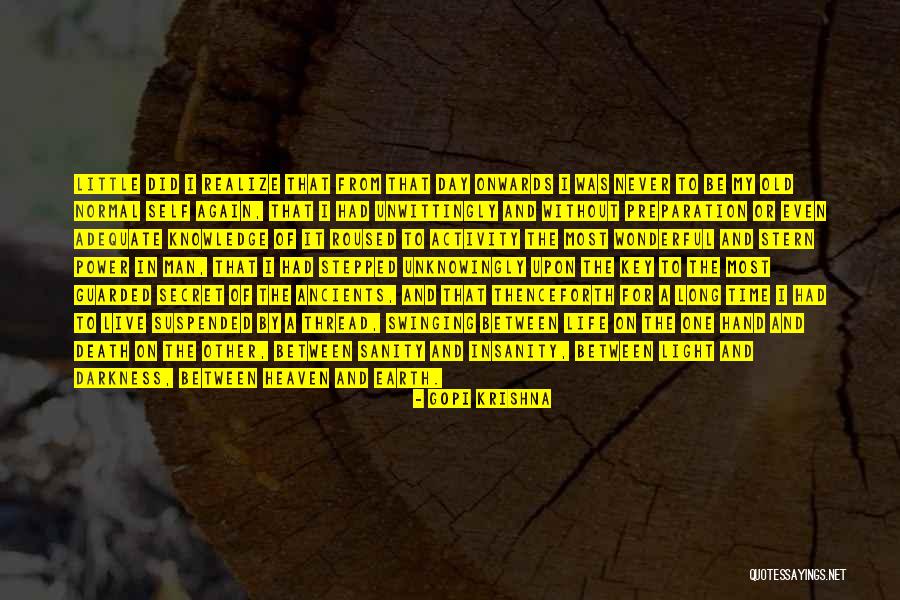 To Live A Wonderful Life Quotes By Gopi Krishna To Live A Wonderful Life Quotes By Gopi Krishna