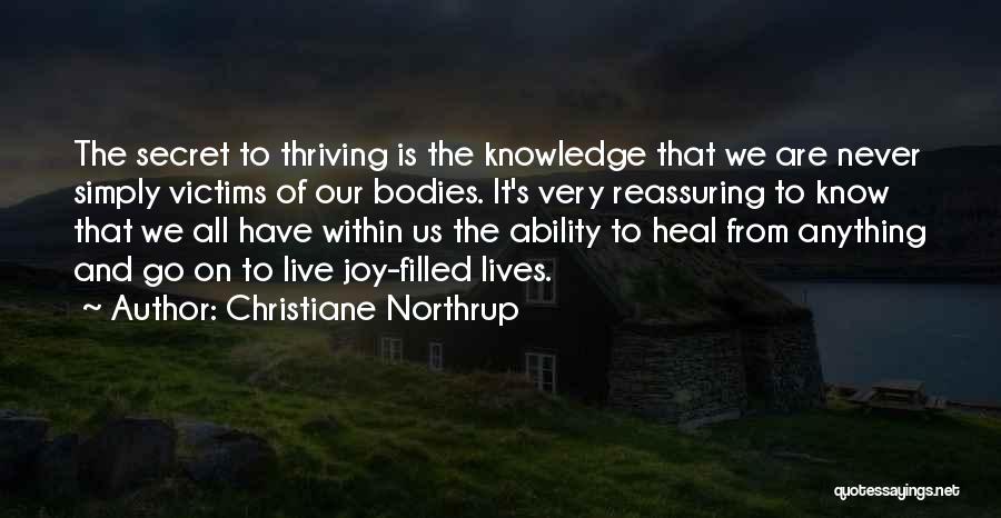 To Live Simply Quotes By Christiane Northrup