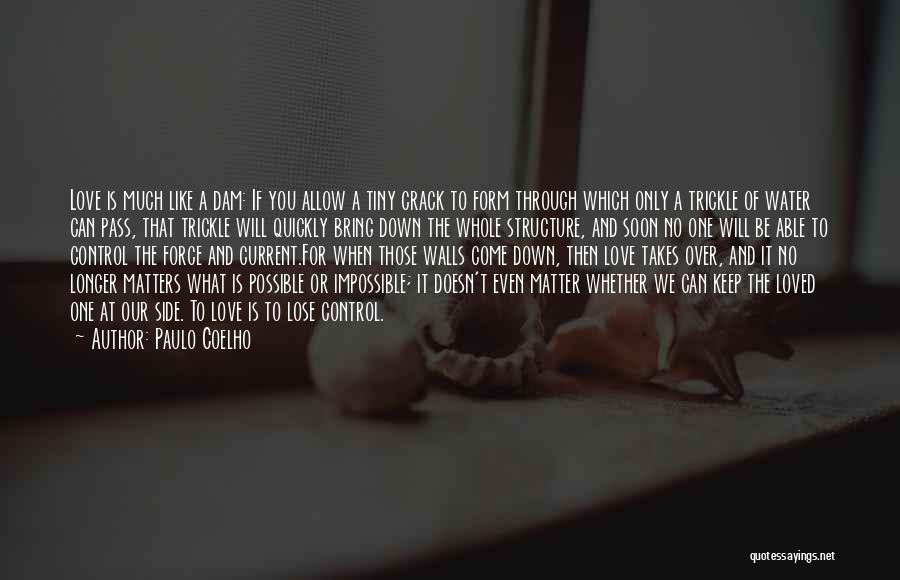 To Lose A Loved One Quotes By Paulo Coelho