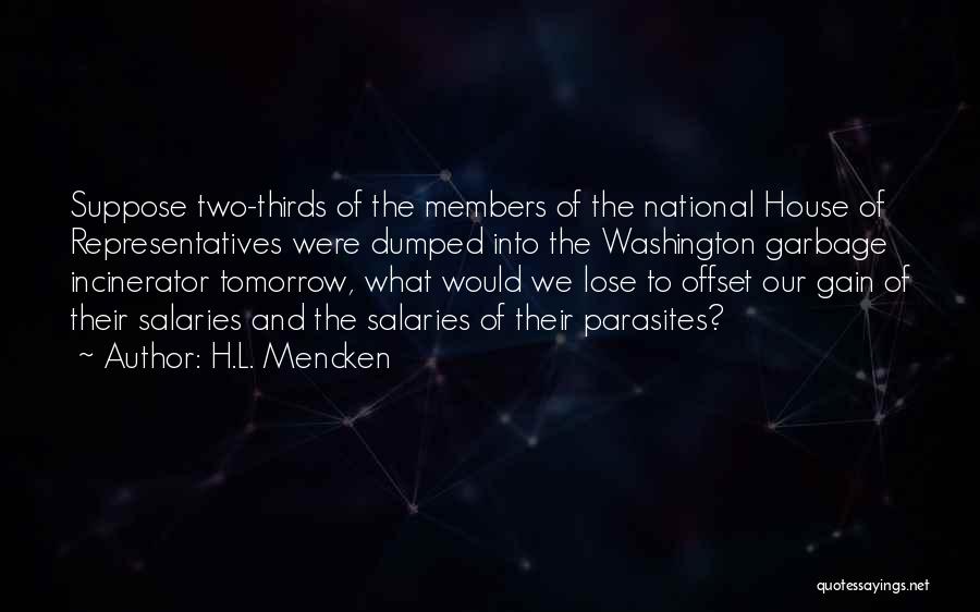 To Lose Quotes By H.L. Mencken