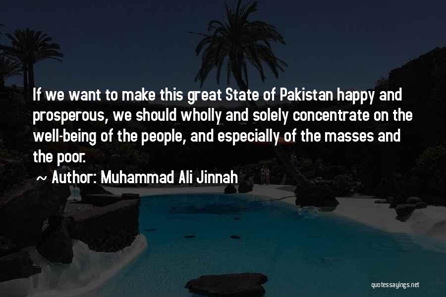 To Make Happy Quotes By Muhammad Ali Jinnah