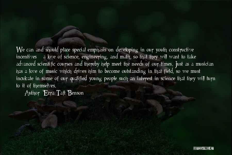 To Meet Someone Special Quotes By Ezra Taft Benson
