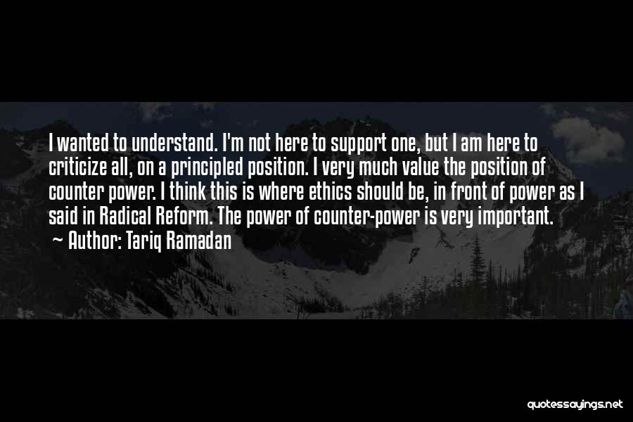 To Much Power Quotes By Tariq Ramadan