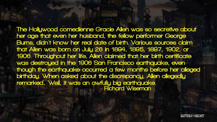 To My Husband On His Birthday Quotes By Richard Wiseman To My Husband On His Birthday Quotes By Richard Wiseman