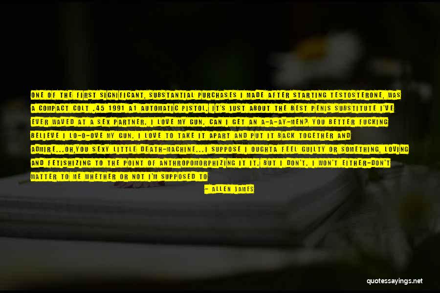 To My Secret Love Quotes By Allen James To My Secret Love Quotes By Allen James