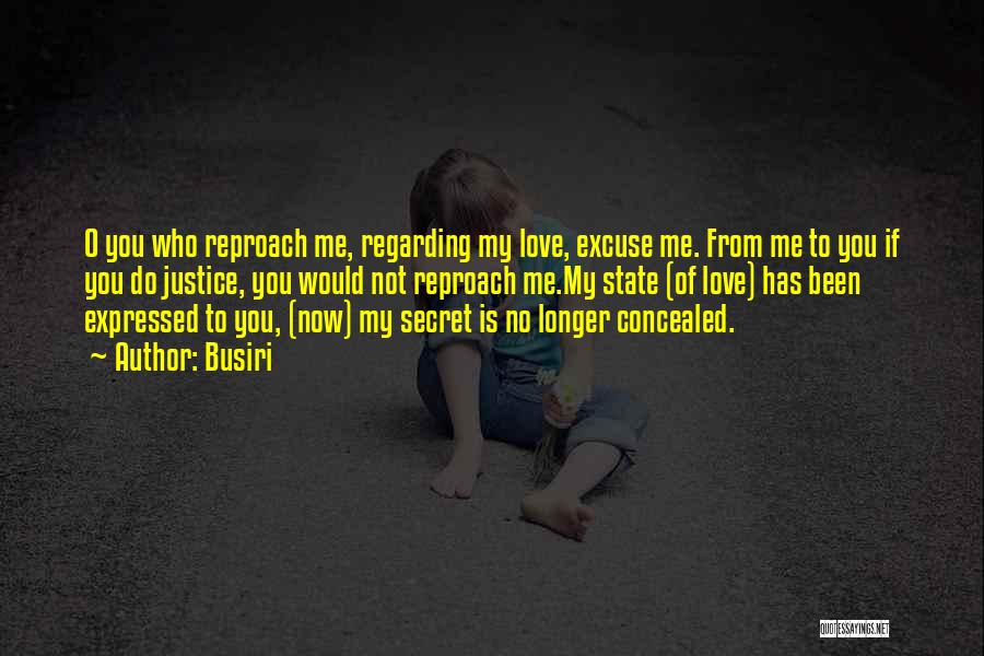To My Secret Love Quotes By Busiri