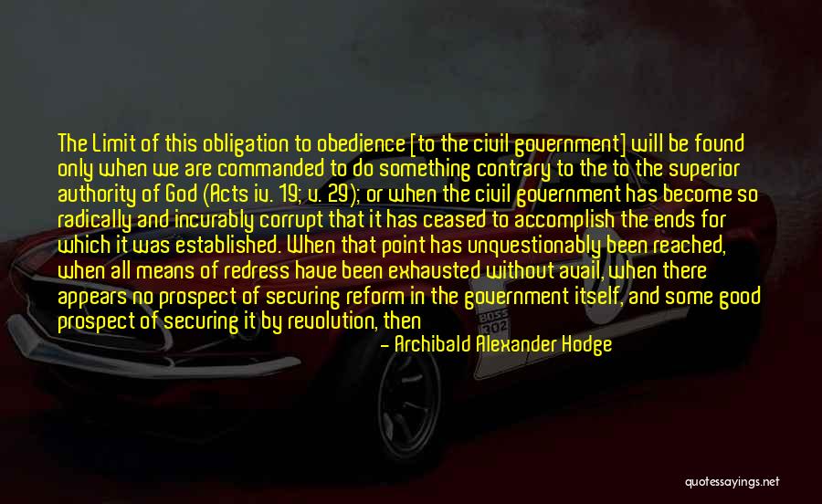 To No Avail Quotes By Archibald Alexander Hodge To No Avail Quotes By Archibald Alexander Hodge