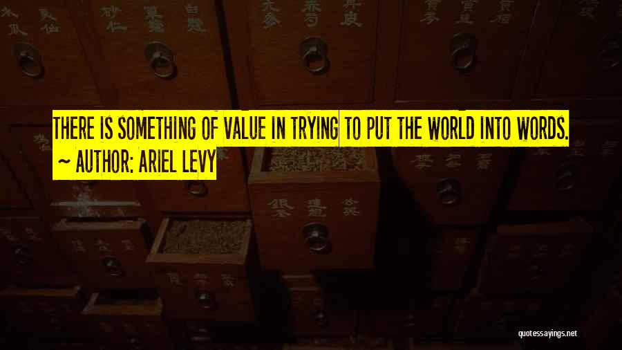 To Put Something In Quotes By Ariel Levy
