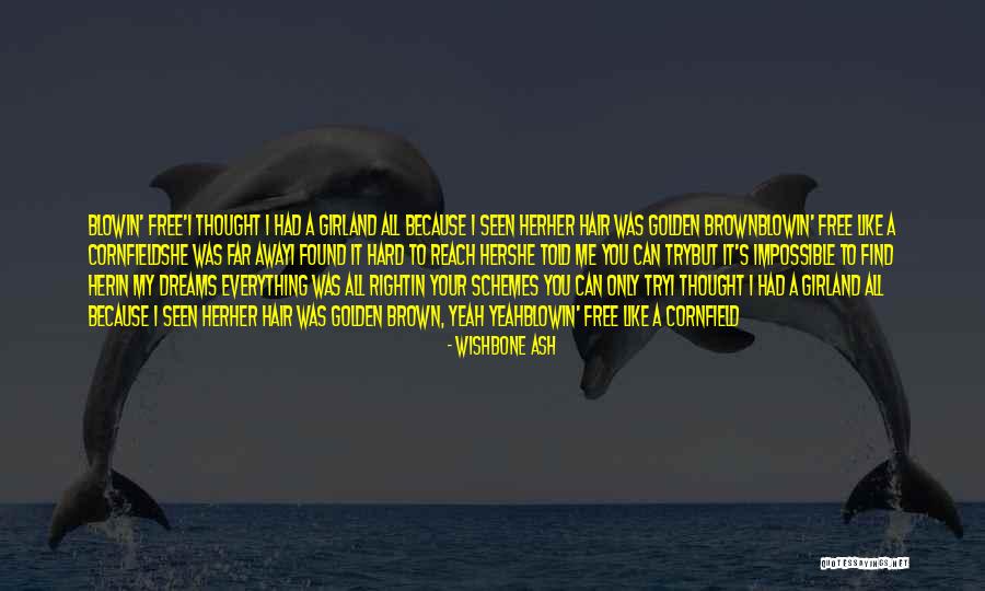 To Reach Your Dreams Quotes By Wishbone Ash To Reach Your Dreams Quotes By Wishbone Ash