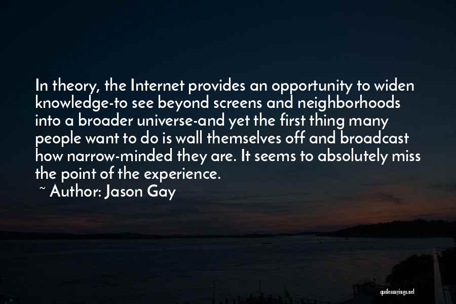 To See Beyond Quotes By Jason Gay