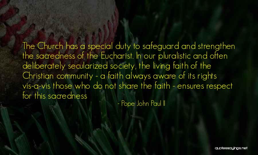 To Share Quotes By Pope John Paul II To Share Quotes By Pope John Paul II